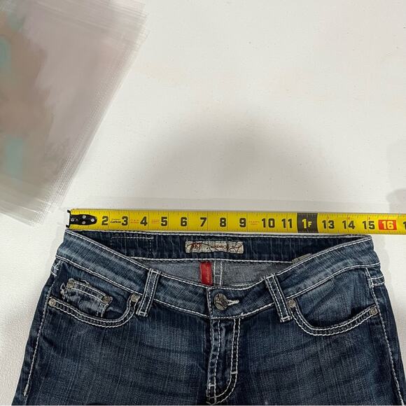 BKE Buckle Madison Boot Cut Low Rise Western Jeans Long - Picture 9 of 11